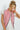 Cashmere Long Diamond Scarf in Peony