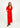 Dolly Dress in Brushstroke Red